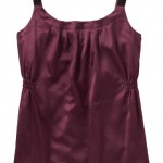 deal of the day: velvet-trim satin top from old navy
